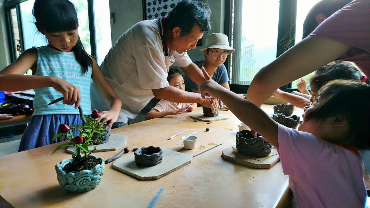 Yanzitao Pottery Coffee B&B Nanzhuang Eksteriør bilde